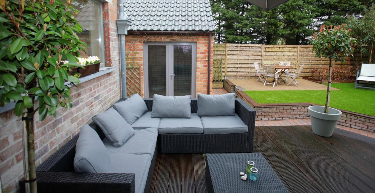 Вілла Vakantiehuis Plassendale Oudenburg Екстер'єр фото
